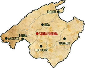 Mapa de Mallorca